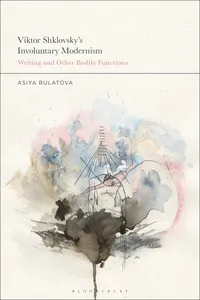 Viktor Shklovsky’s Involuntary Modernism_cover