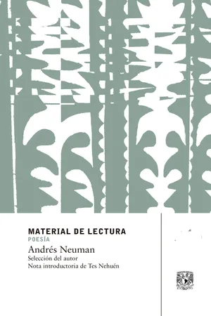 Material de lectura. Andrés Neuman