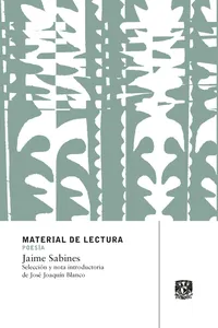 Material de lectura. Jaime Sabines_cover