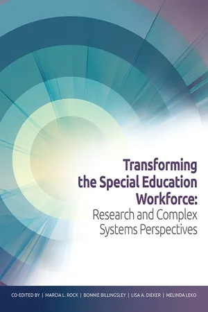 Transforming the Special Education Workforce: Research and Complex Systems Perspectives