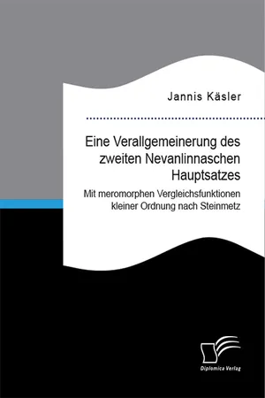 Eine Verallgemeinerung des zweiten Nevanlinnaschen Hauptsatzes. Mit meromorphen Vergleichsfunktionen kleiner Ordnung nach Steinmetz