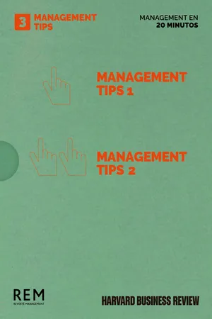 Estuche Management en 20 minutos HBR: Management tips