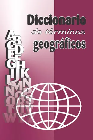 Diccionario de términos geográficos