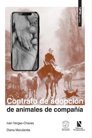Contrato de adopción de animales de compañía