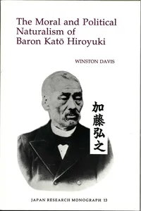 The Moral and Political Naturalism of Baron Kato Hiroyuki_cover