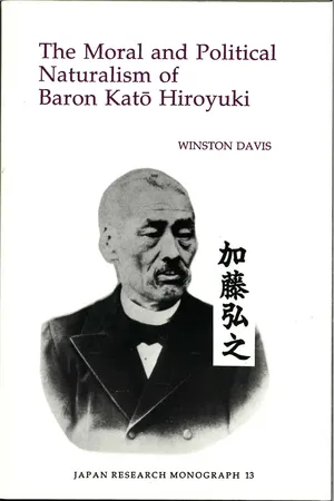 The Moral and Political Naturalism of Baron Kato Hiroyuki