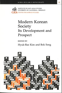 Modern Korean Society_cover