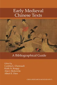 Early Medieval Chinese Texts_cover