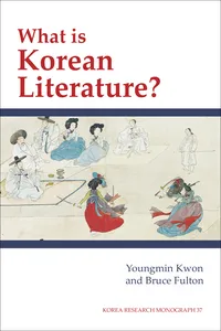 What Is Korean Literature?