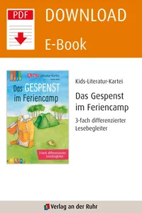 Das Gespenst im Feriencamp – 3-fach differenzierter Lesebegleiter_cover