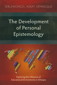 The Development of Personal Epistemology_cover
