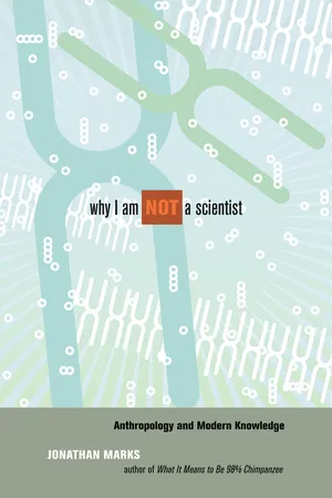 Why I Am Not a Scientist