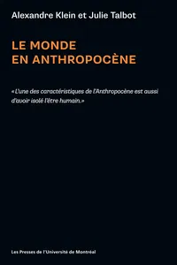 Le monde en Anthropocène_cover