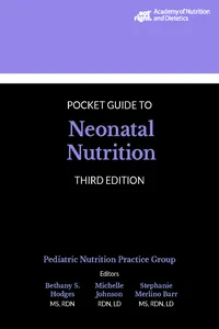 Academy of Nutrition and Dietetics Pocket Guide to Neonatal Nutrition_cover
