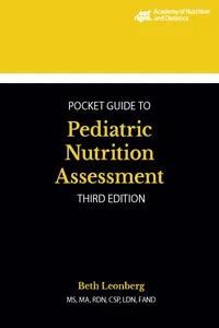 Academy of Nutrition and Dietetics Pocket Guide to Pediatric Nutrition Assessment_cover