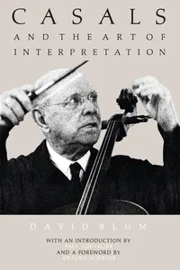 Casals and the Art of Interpretation_cover