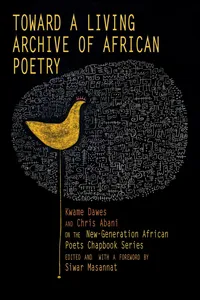 Toward a Living Archive of African Poetry_cover