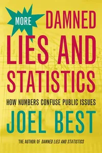 More Damned Lies and Statistics_cover