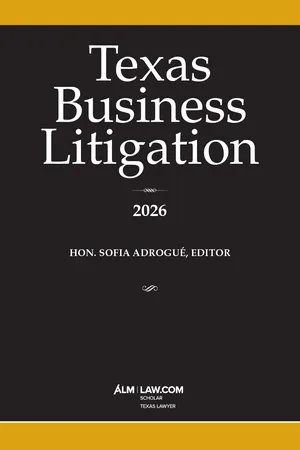 Texas Business Litigation 2026