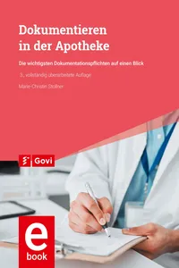 Dokumentieren in der Apotheke_cover