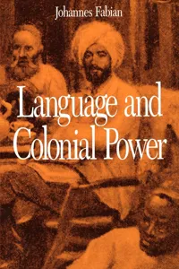 Language and Colonial Power_cover