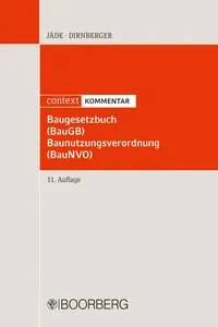 Baugesetzbuch, Baunutzungsverordnung_cover