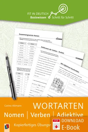 Wortarten: Nomen - Verben - Adjektive