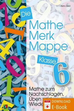 Die Mathe-Merk-Mappe Klasse 6