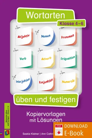 Wortarten üben und festigen – Klasse 4-6