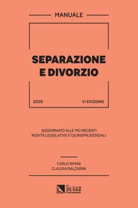 Separazione e divorzio 2026_cover