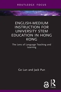 English-medium Instruction for University STEM Education in Hong Kong_cover