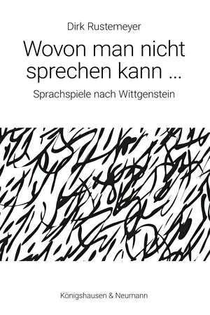 Wovon man nicht sprechen kann …