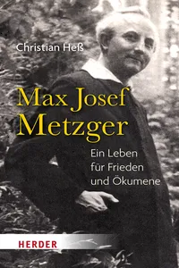 Max Josef Metzger_cover