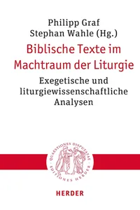 Biblische Texte im Machtraum der Liturgie_cover