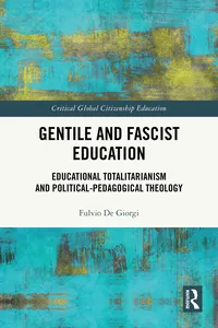 Gentile and Fascist Education