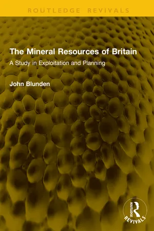 The Mineral Resources of Britain