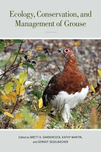 Ecology, Conservation, and Management of Grouse_cover