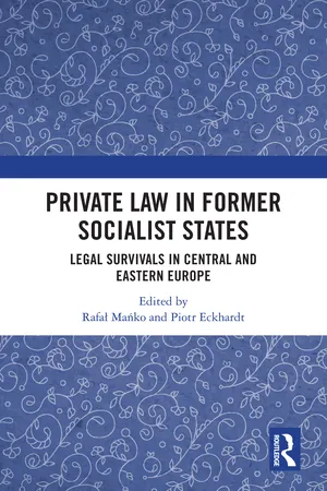 Private Law in Former Socialist States