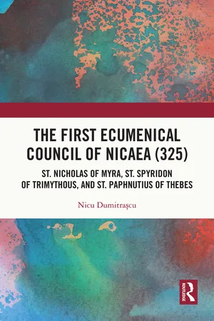 The First Ecumenical Council of Nicaea (325)