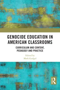 Genocide Education in American Classrooms_cover
