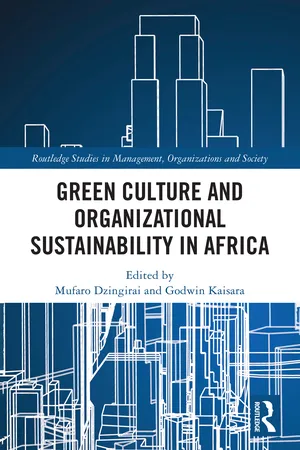 Green Culture and Organisational Sustainability in Africa