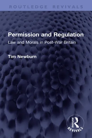 Permission and Regulation