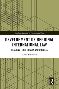 Development of Regional International Law