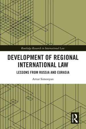 Development of Regional International Law