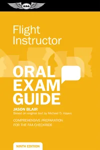 Flight Instructor Oral Exam Guide