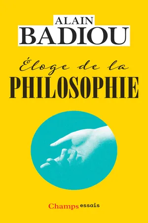 Éloge de la philosophie
