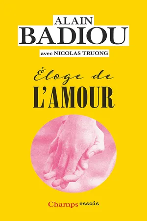 Éloge de l'amour