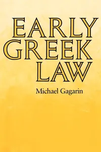 Early Greek Law_cover