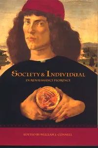 Society and Individual in Renaissance Florence_cover