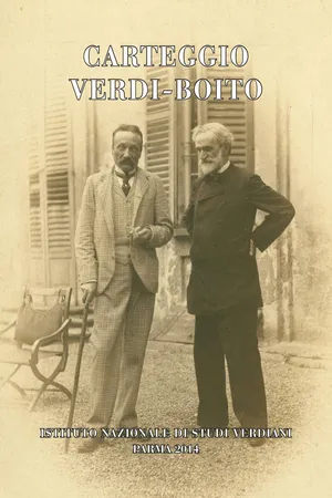 Carteggio Verdi - Boito